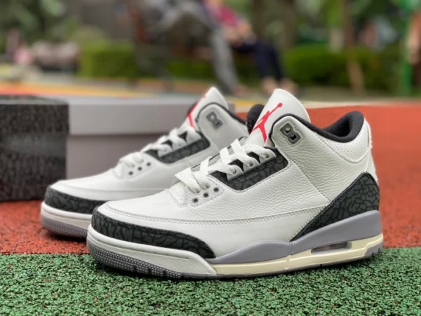 AJ3 Cimento Cinzento Air Jordan 3 "Cimento Cinzento" CT8532-106